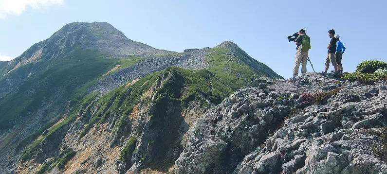 山岳エリアの業務支援